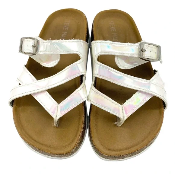 Steven Madden Toddler Beached Sandals Iridescent - Picture 2 of 9